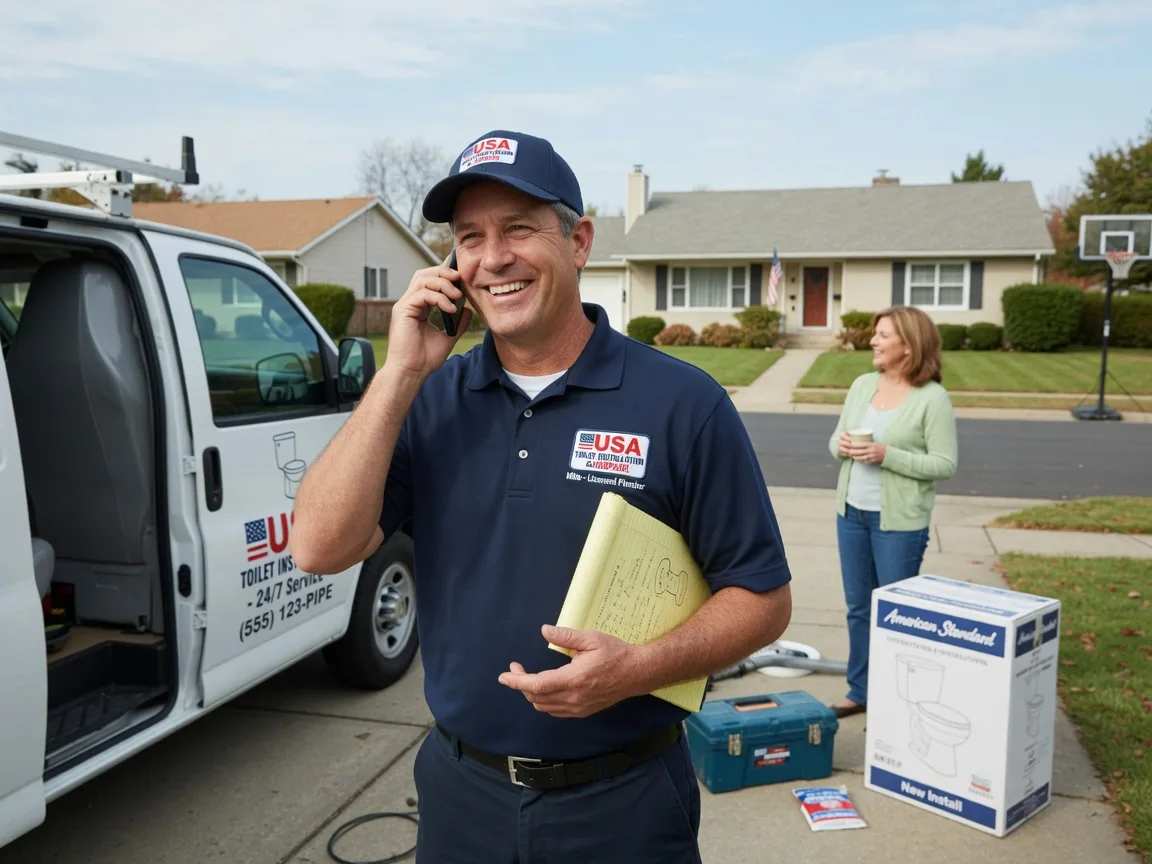 Toilet Installation Sharpsville, IN FAQs